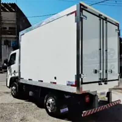 Baú Refrigerado com Gancheira